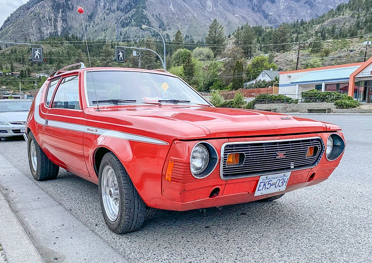 CC Capsule: 1974 AMC Gremlin X – Perhaps Not Quite As Advertised Without the bumper it looks downright shocked and alarmed, doesn’t it! I recall exactly two instances of happening upon a Gremlin parked curbside. When I was four,