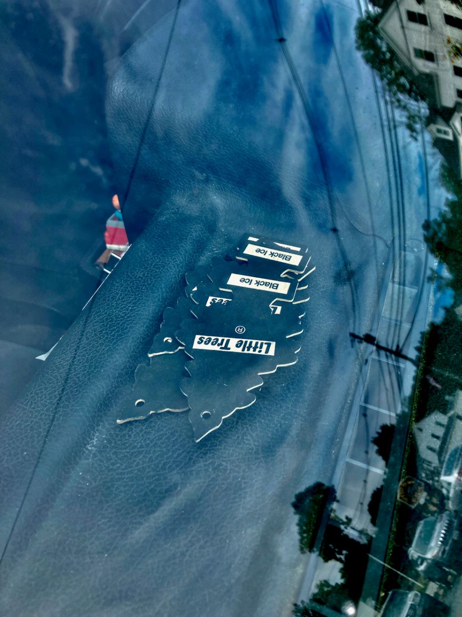 Little Trees — Ice, Ice (Ice, Ice…and maybe one more Ice) Baby This collection of four, or maybe five, Black Ice car air “fresheners” got me thinking.