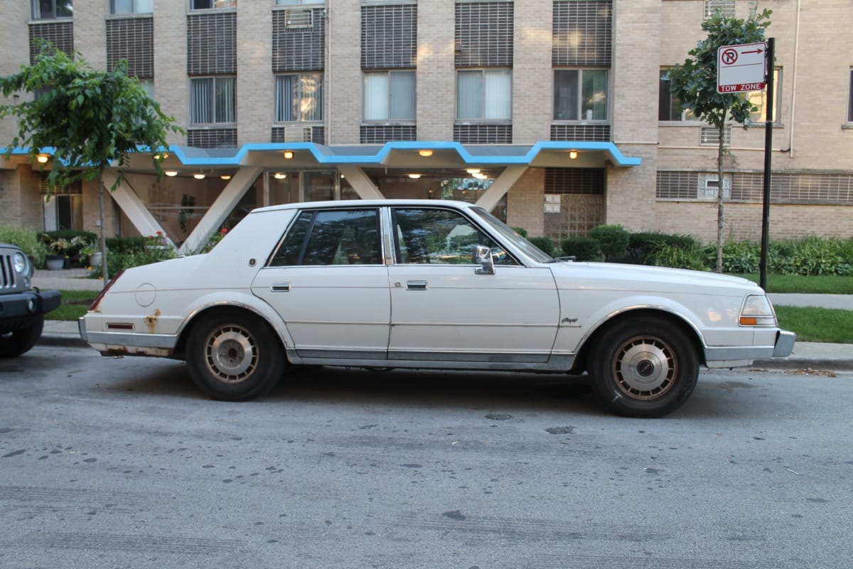 An ’87 Lincoln Continental bustleback was a completely unexpected find, street-parked just one block away from the Lake Shore Campus of Loyola University.  This northern section of what’s commonly known [&hellip;]