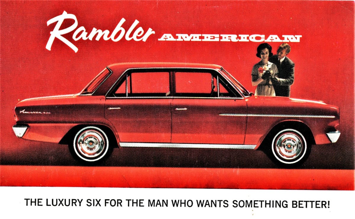 This ad had me totally stumped, for about 20 seconds. “The Luxury Six For The man Who Wants Something Better”? By 1964, the American was the furthest thing from that, [&hellip;]