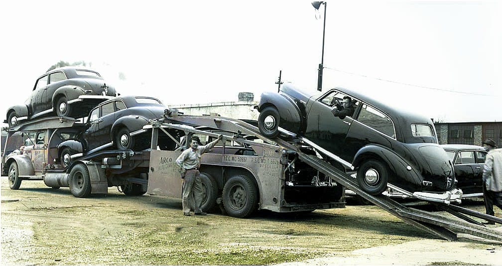 This old photo at Dick Copello’s Flickr page states that this is “unloading Hudsons in the late 1940s”. I don’t think so, but I was instantly taken by how handsome [&hellip;]