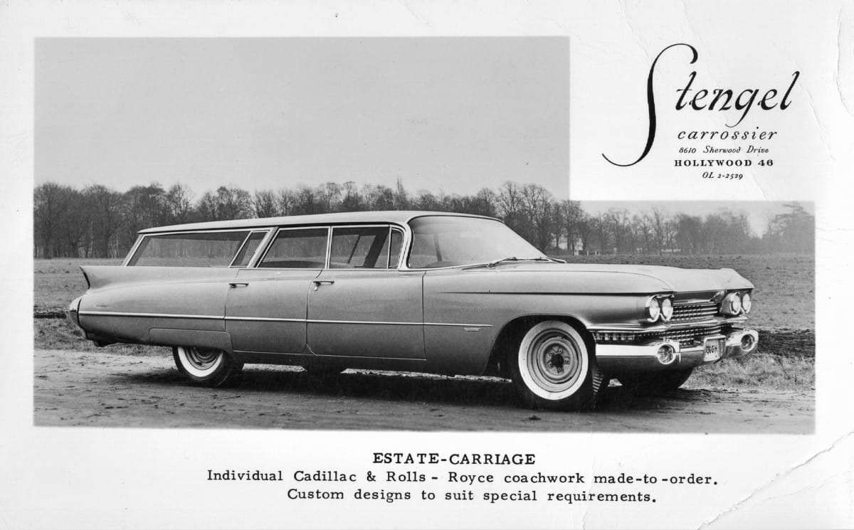 This has to be one of the oddest PR/ad shots ever, especially for such an exclusive car: a “1960 Cadillac Estate Carriage by Stengel Carrossier”, of which this is the [&hellip;]