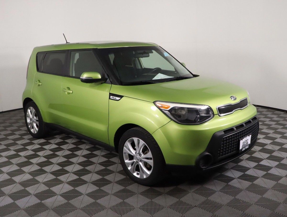 2014 Kia Soul Plus This isn’t our car, but ours looks identical to it.