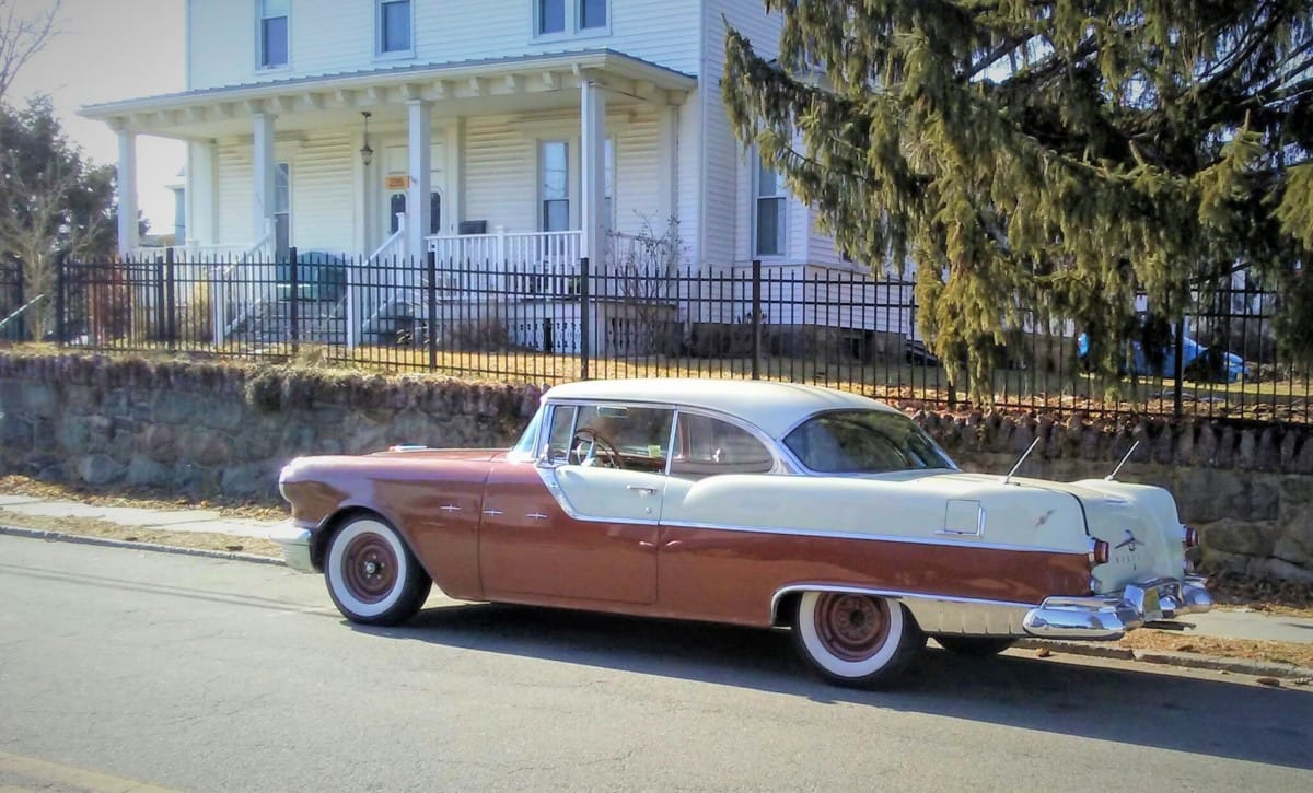 Traveling along one of the older streets of Boonton, New Jersey I happened upon this 1955 Pontiac parked at curbside.  I took out my phone and snapped this photo which [&hellip;]