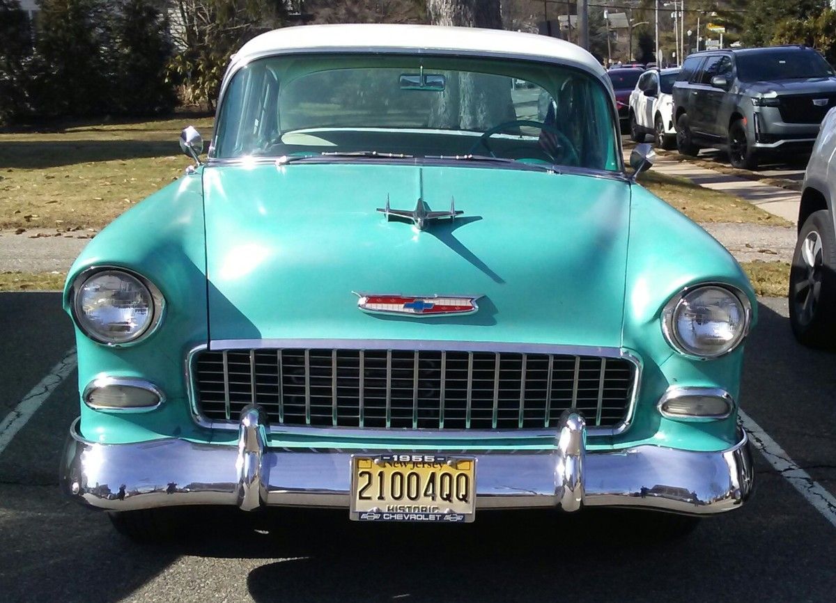 “–not at a car show!”  Yes, in fact I spotted this charming 1955 Chevrolet Bel Air in a funeral home parking lot on North Main Street in Boonton New Jersey, [&hellip;]