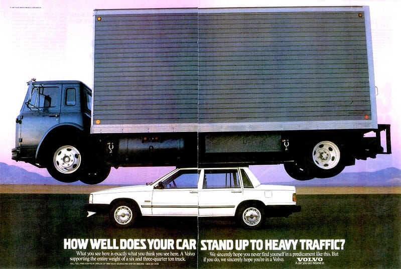 Because it’s Volvo, I’m somewhat likely to believe that they really did put this “six and three-quarter ton truck” on its roof. But they almost certainly extended the International’s wheelbase [&hellip;]