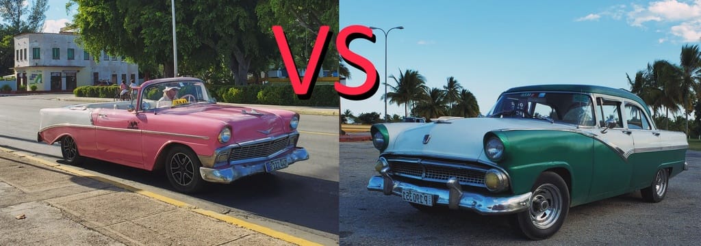 If in Cuba one has to take a ride in some American cars. We managed to take ride in a pair of 1956 Chevrolets and for a comparison a 1956 [&hellip;]
