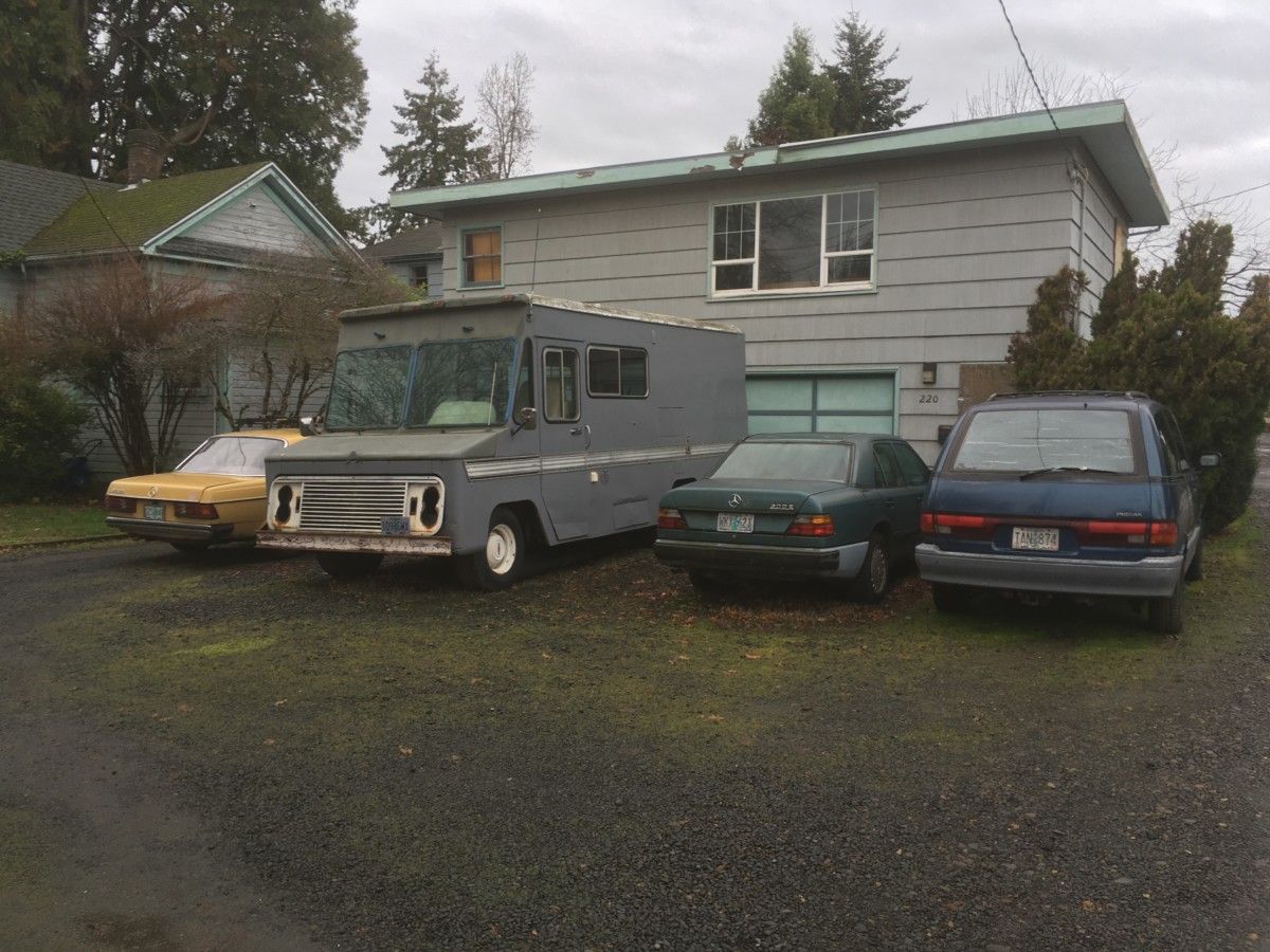 I’ve been walking past this driveway for many years now, and I finally decided to stop and shoot this four-some, as they all fall in the category of “Eugene-mobiles”. Let’s [&hellip;]