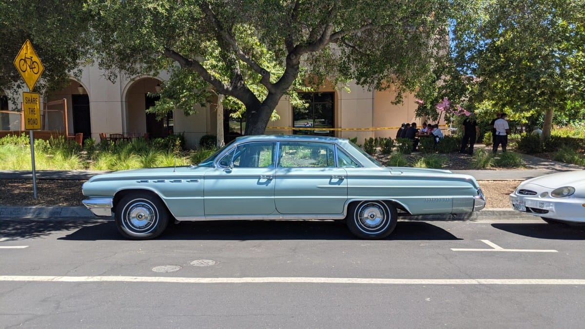 William Garrett caught this ’62 Buick Electra 225 four door hardtop in Stanford, CA. It’s a car I’ve never written up before, so let’s what it says to me: It’s [&hellip;]