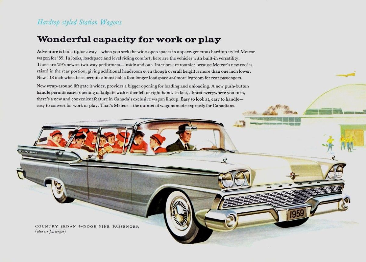 Since we’re visiting our North American neighbors, let’s also do another Canadian, this one being a Meteor Country Sedan. Dad has quite a load of kids in there; just how [&hellip;]