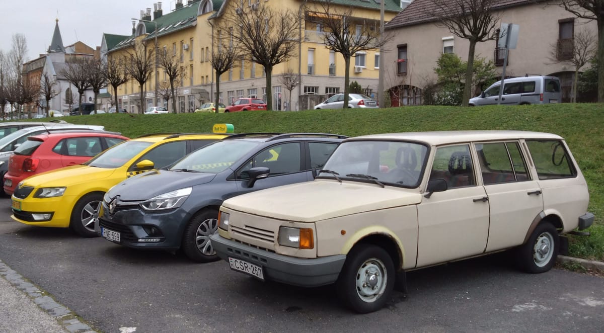 Roshake found and posted this Wartburg Tourist at the Cohort. For you not familiar with it, the Wartburg 353 was an East German (DDR) car of somewhat upscale ambitions; the [&hellip;]