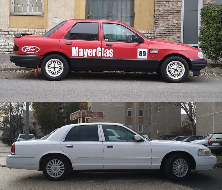 Roshake has posted a number of his latest finds in Budapest at the Cohort. These two caught my eye, as there’s an obvious family resemblance. Ford Sierra at top; 2008 [&hellip;]