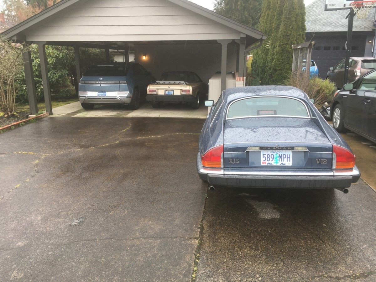 This house is around the corner and down a block from our house, and I’ve noted the owner’s love for fine British steel in his carport: a TR-8 and a [&hellip;]