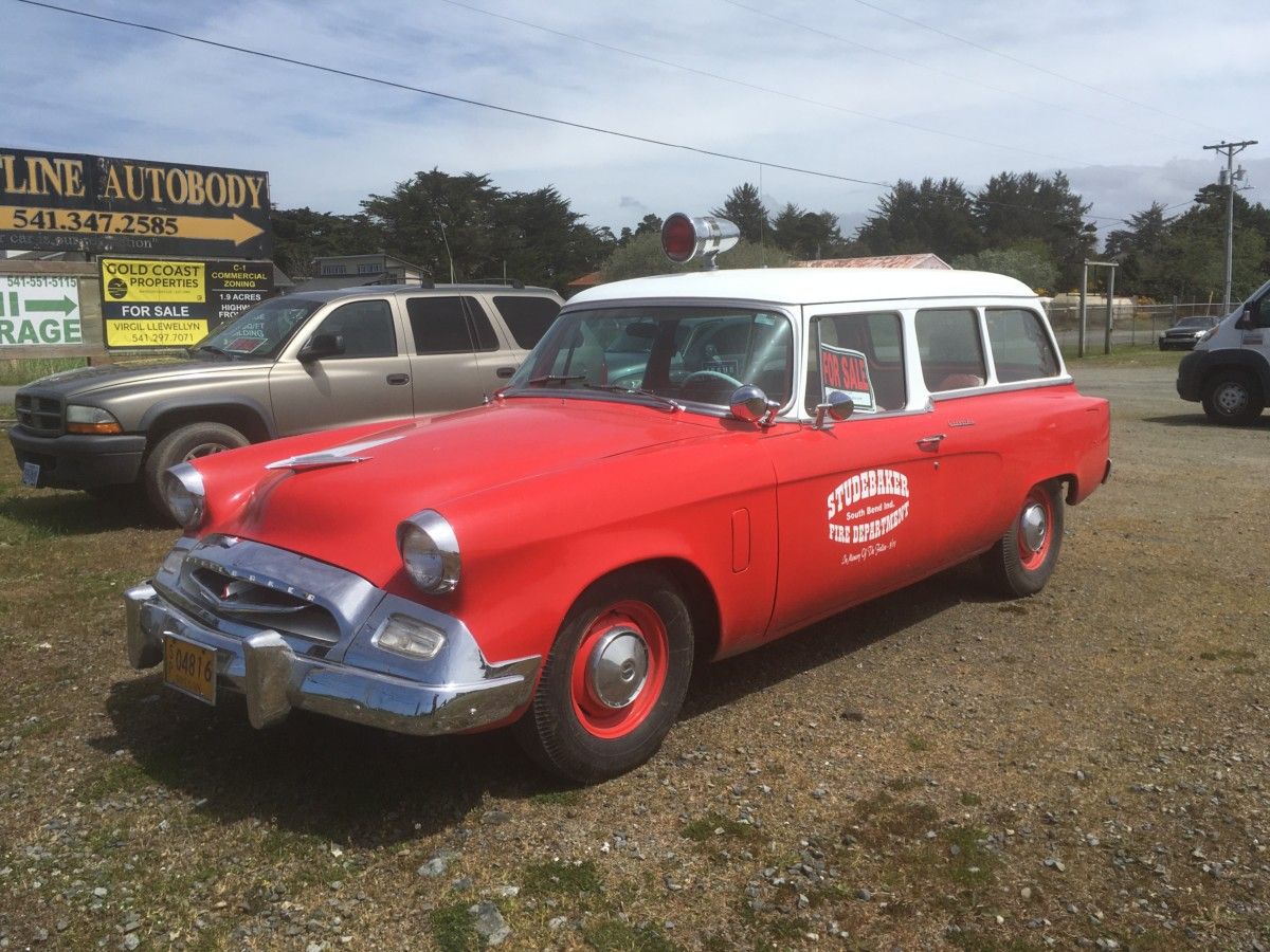 Driving home from Port Orford yesterday there was a new sight along the scenic drive, in the town of Bandon: this 1955 Studebaker Conestoga wagon. That wasn’t here when we [&hellip;]