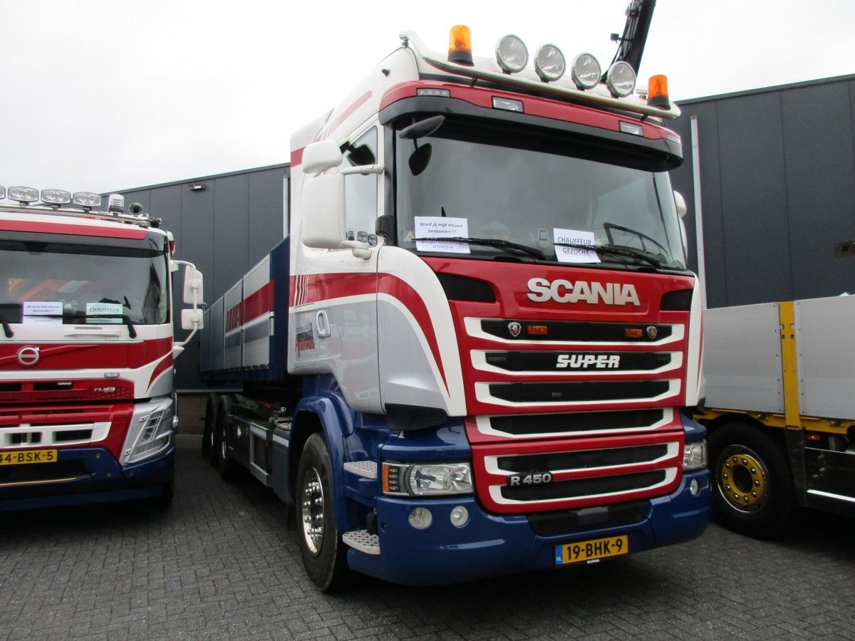 2016 Scania R450 6x2 truck