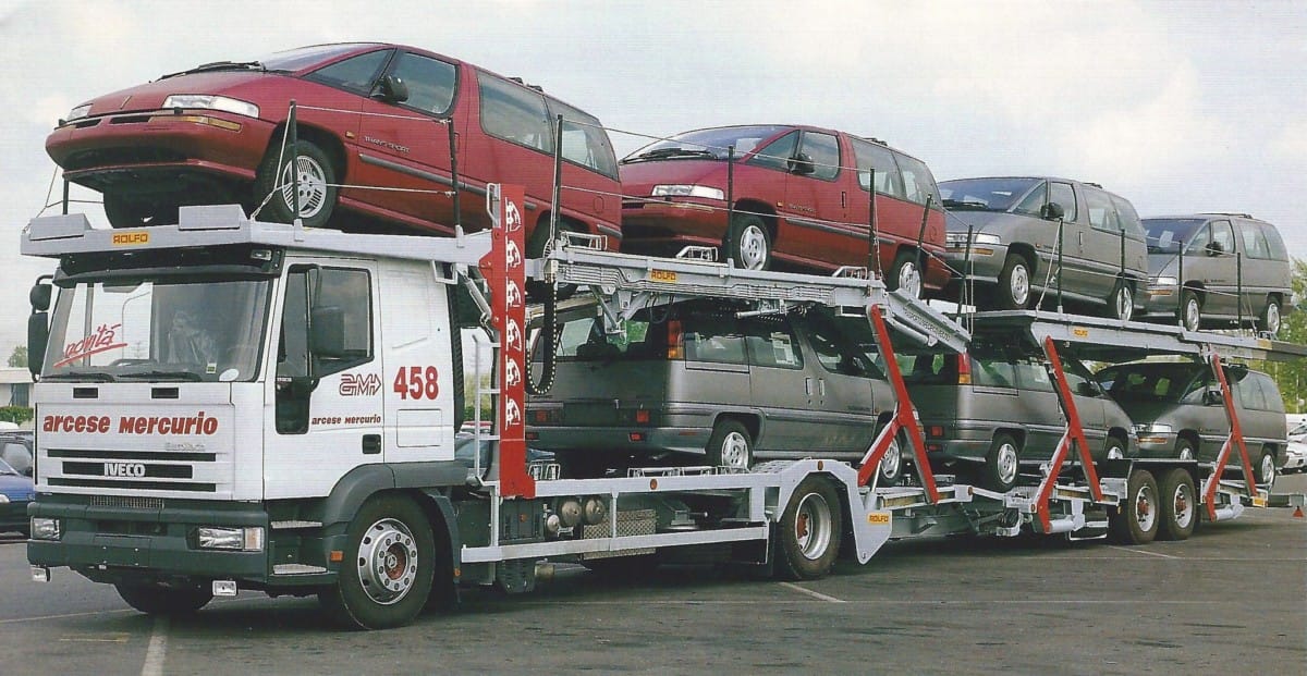 Here’s something a bit different: a load of Euro-spec Pontiac Trans Sports on an Iveco car Transporter. These 1994-1996 Tran Sports were actually Olds Silhouettes, as the the new 1994 [&hellip;]