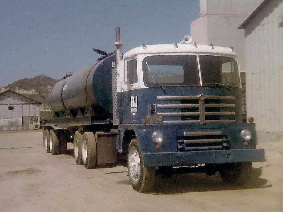 There were a lot of different trucks on the highways in the early ’60s that kept me busy spotting them on our summer vacation trips. One that caught my eye [&hellip;]
