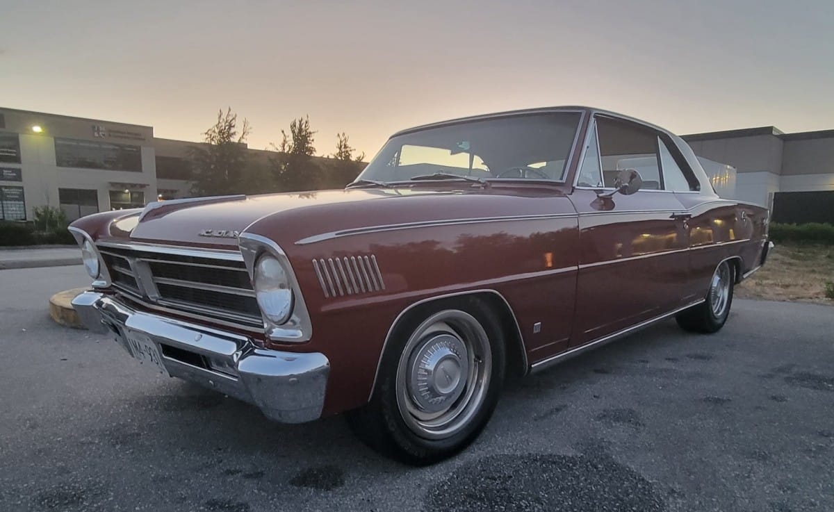 Cohort Pic(k) Of The Day: 1966 Acadian Canso Sport Deluxe Today’s images were posted at the Cohort by nifticus392. Now, when you look at these pictures, do you see a nice Acadian? Or a weird Chevy II?