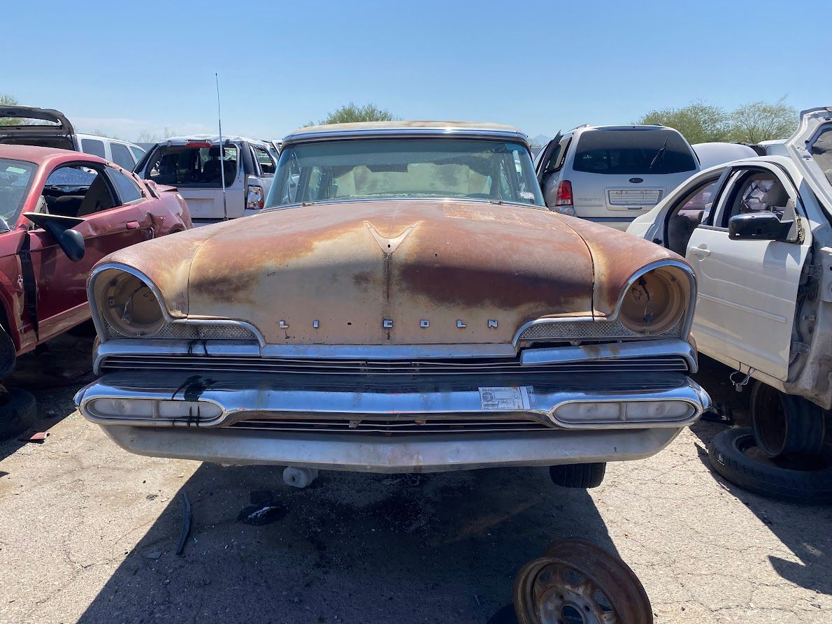 This first-year 1956 Lincoln Premiere was bucking hard to be saved, but not by me, not today.  It has maybe a couple of weeks left before it shuffles off this [&hellip;]