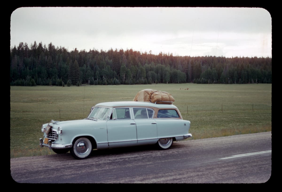 In my recent search for Kodachromes, I came across these lovely shots of a Rambler on its way to Las Vegas in 1957. The images are part of a larger [&hellip;]