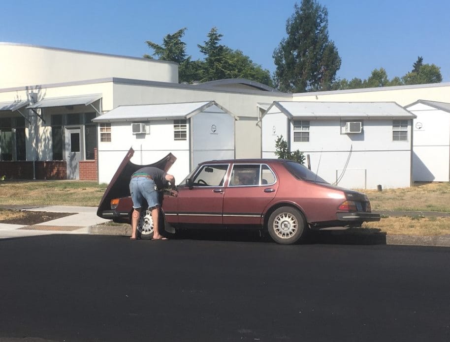 Not On-The-Go Wordless Outtake: A Saab Story, Or Reinforcing Stereotypes Saab story