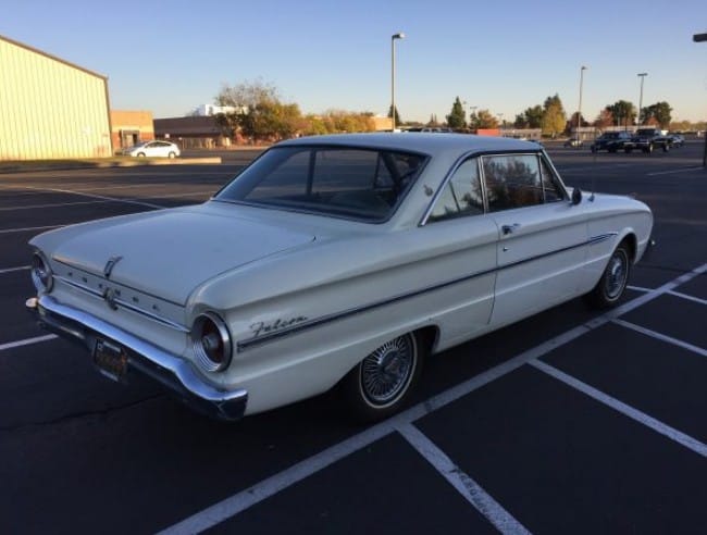 (first posted 11/2/2017)        This fine 1963 Falcon Sports Coupe was posted at the Cohort by mtwilda, and it caught my attention. It’s the non-Sprint version of the [&hellip;]