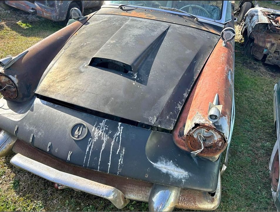 &nbsp; Found on Facebook Marketplace, location:  Poolesville, MD.  No other description given.  Only 588 of these Packard Hawks were made;  who knows how many survive today in any form.  Is [&hellip;]