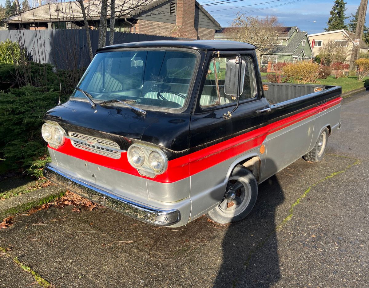 Photos by Staxman, from the Cohort. Not many of these Corvair-derived trucks have appeared here at CC, and the last time they did was quite a while back. No wonder, [&hellip;]