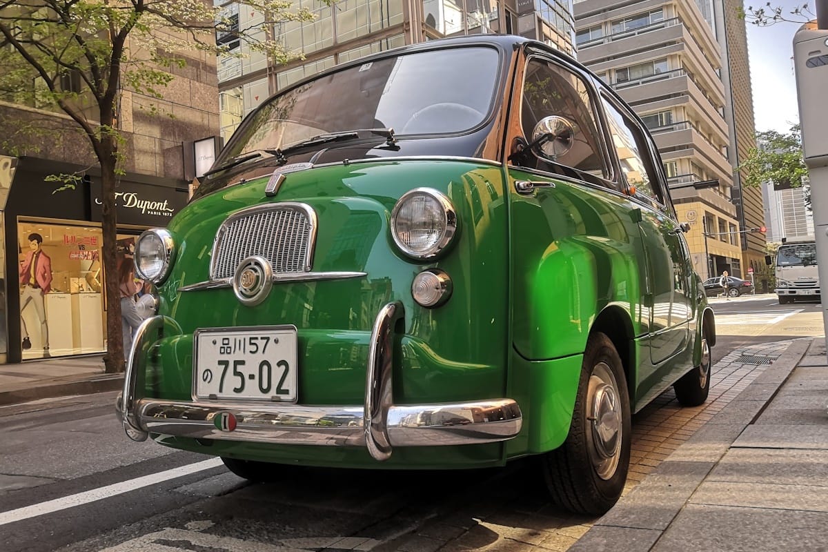 If you hailed a taxi in Italy back in the ‘60s, this would likely have been your ride: a green and black Fiat 600 Multipla, driven at (relative) breakneck speeds [&hellip;]