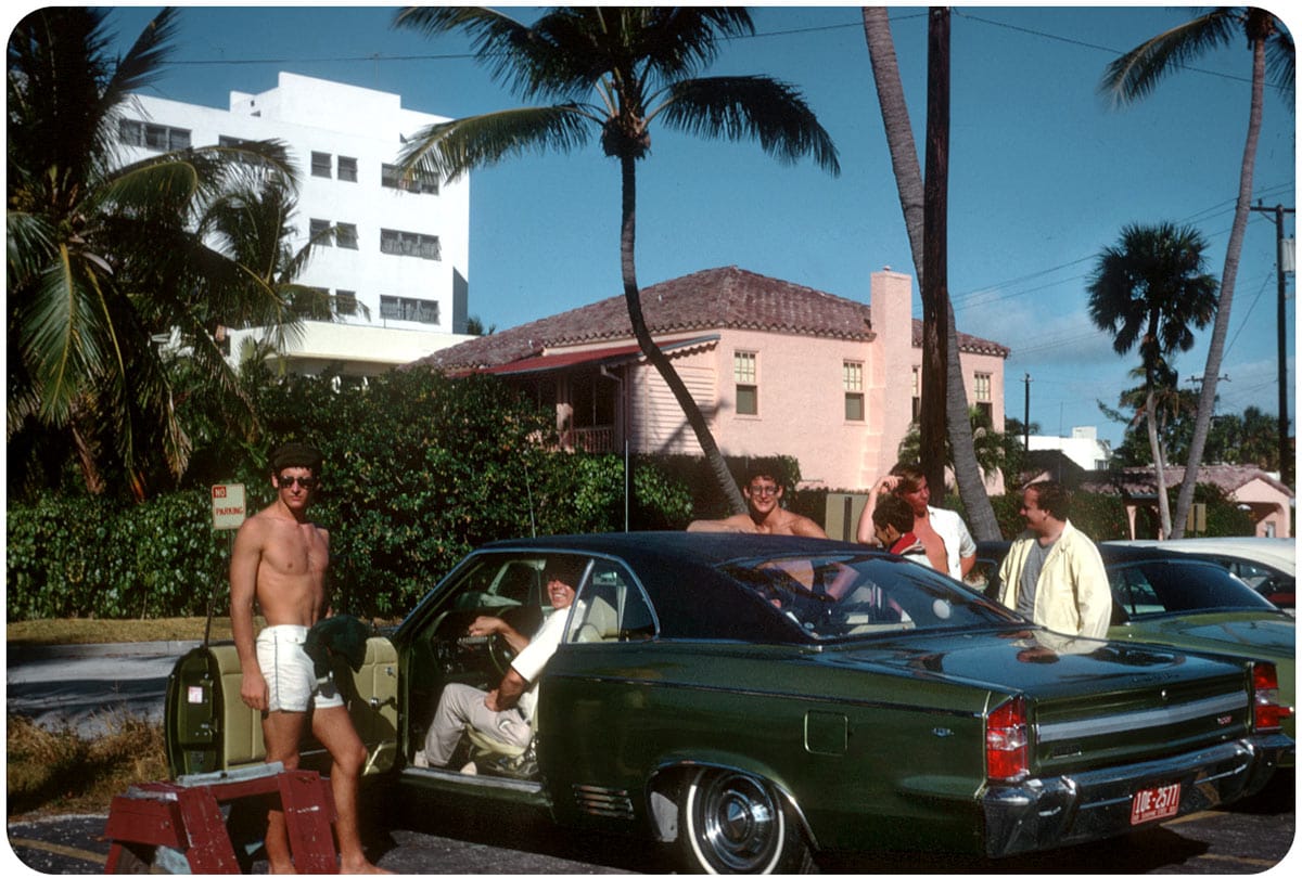 Vintage Snapshot: 1969 AMC Rebel SST In Florida I believe this is one image AMC honchos would have liked to see more of, a bunch of rebellious young folk swarming around their not-so-rebellious, and not-too-well-selling Rebel SST hardtop.