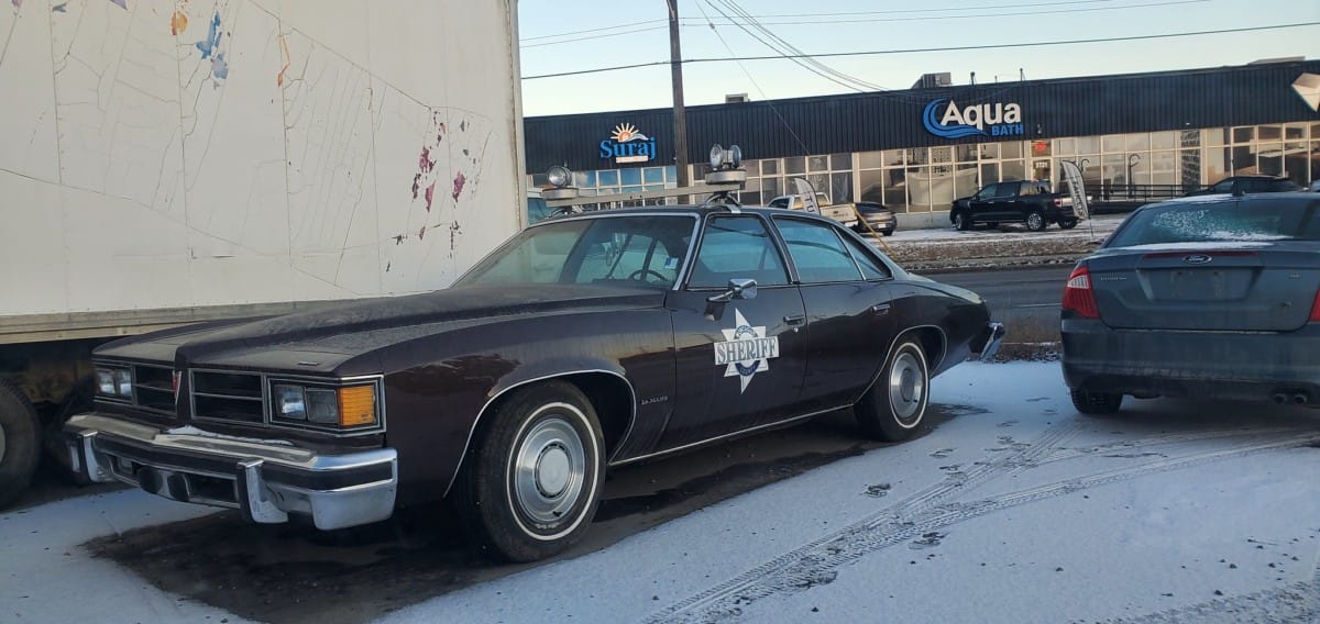 This ’76 LeMans posted by canadiancatgreen at the Cohort caught my attention. Is this a genuine former patrol car of the Montague County Sheriff Department in Texas? There’s lots of [&hellip;]