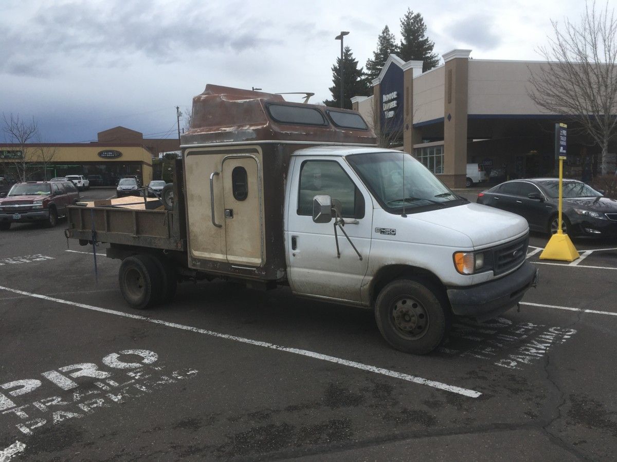 Some of my favorite finds are homebuilt trucks and RVs; I should have a special category for just them. I spotted this at our local Lowes, and I’m still not [&hellip;]