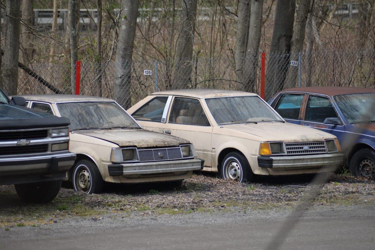 Photos from the Cohort by Hyperpack.  This is a pair of siblings I haven’t seen in a long time. Two Dearborn products from the early 1980s; a Ford Escort and [&hellip;]