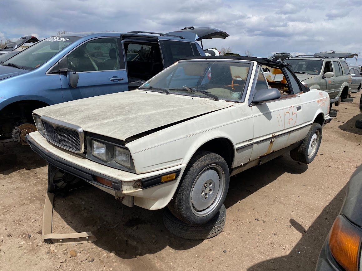 By this point I think we all know that I have some kind of (ir)rational lust thing going on with Maserati’s supposed savior in the 1980s (and 1990s), the Biturbo.  [&hellip;]