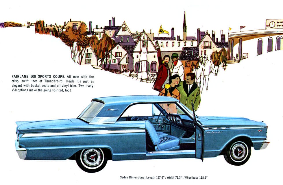 &nbsp; My first car was my mother’s 63 Fairlane. As mentioned last time, my father left it to her to teach me to drive, most likely because he lacked patience. [&hellip;]