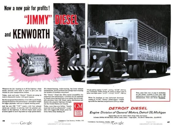 The Legendary Detroit Diesel V12 (12V-71) - The Most Powerful Engine Built For Highway Trucks In Its Time 5 jimmy kw