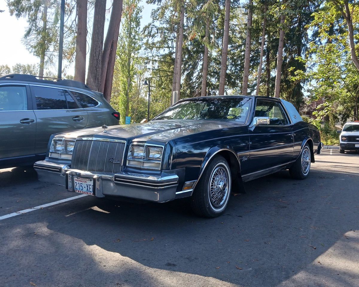Curbside Find: 1980 Buick Riviera – Deep Blue Riviera By The Woods Photos from the Cohort by Mike Hayes.