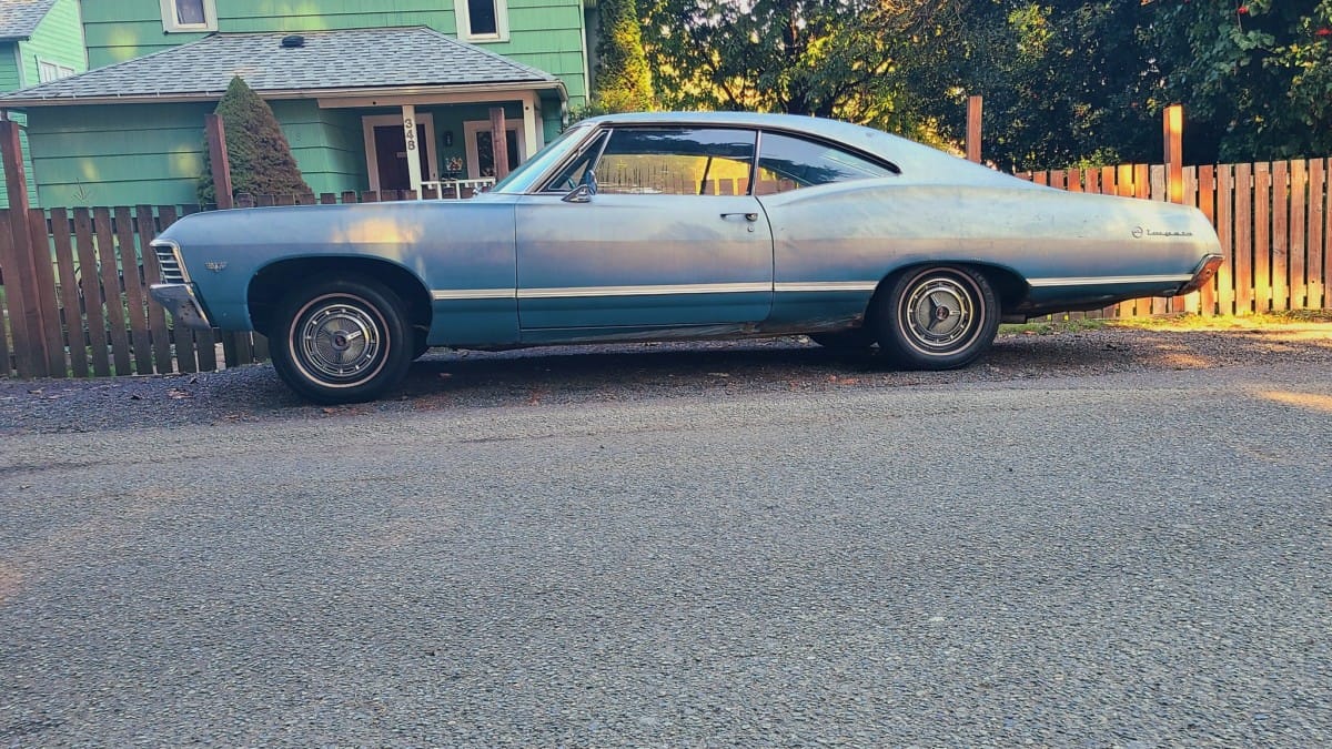 Curbside Find: 1967 Chevrolet Impala – Fastback By The Roadside Photo from the Cohort by Ralf K.