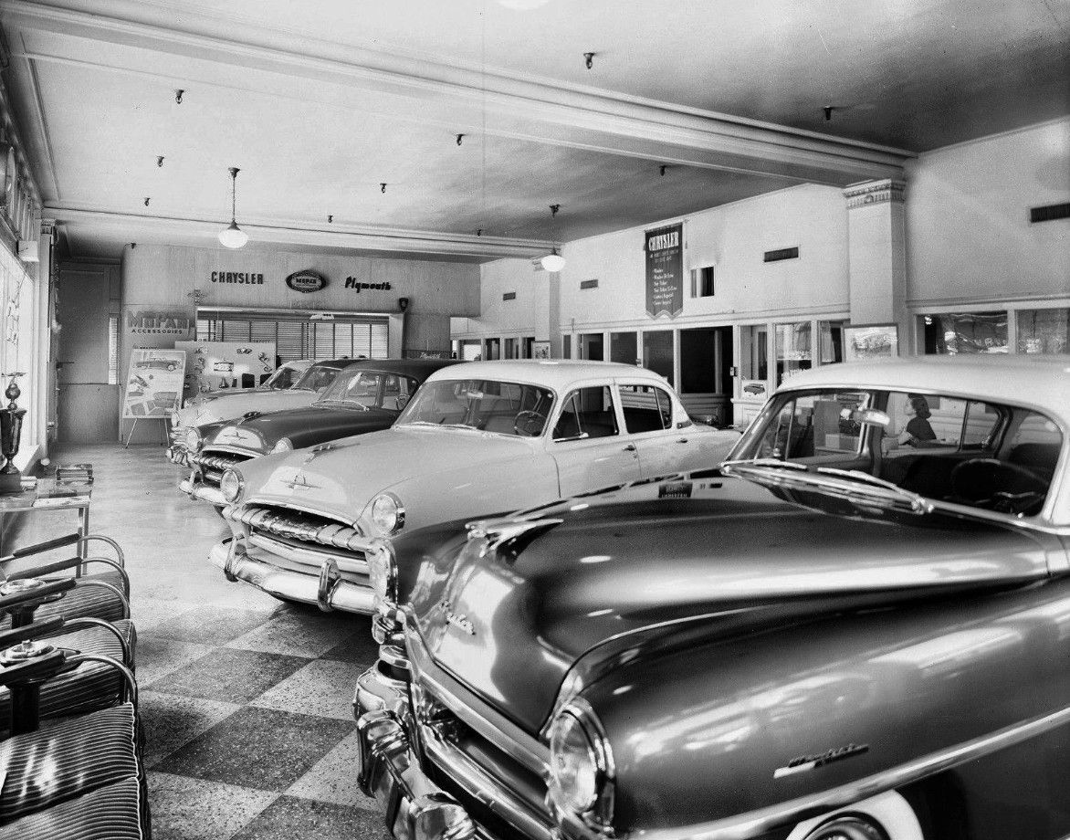 Vintage Dealers: Plymouth & Chrysler Dealers – 1950s-1960s H. B. Ransom Motors, Chrysler-Plymouth, Fort Worth, TX.