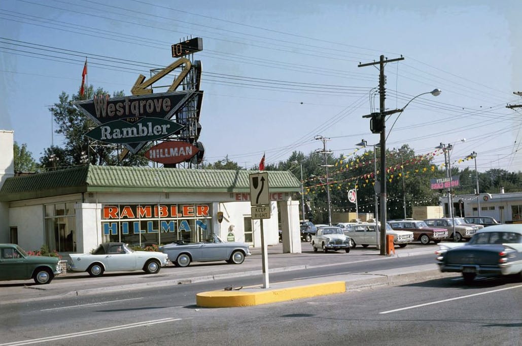 Vintage Dealers: A Rambler-Hillman Dealer In The Early ’60s