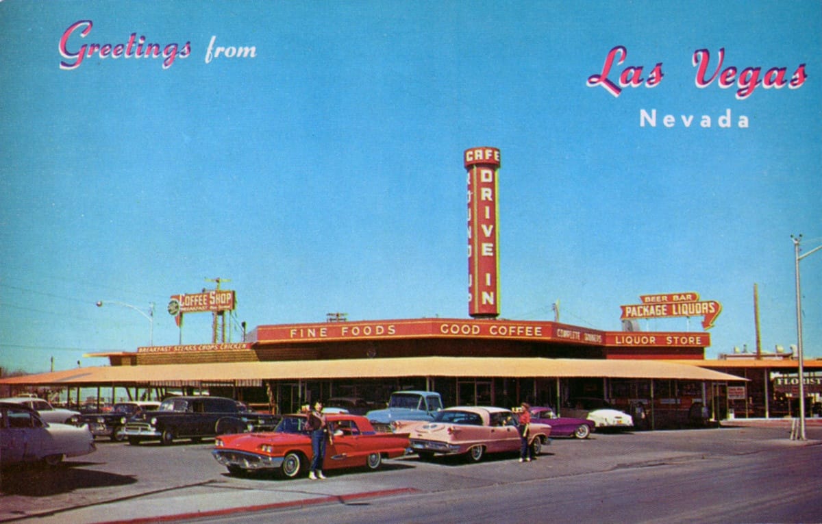 Round-Up Drive-In, Las Vegas, NV.