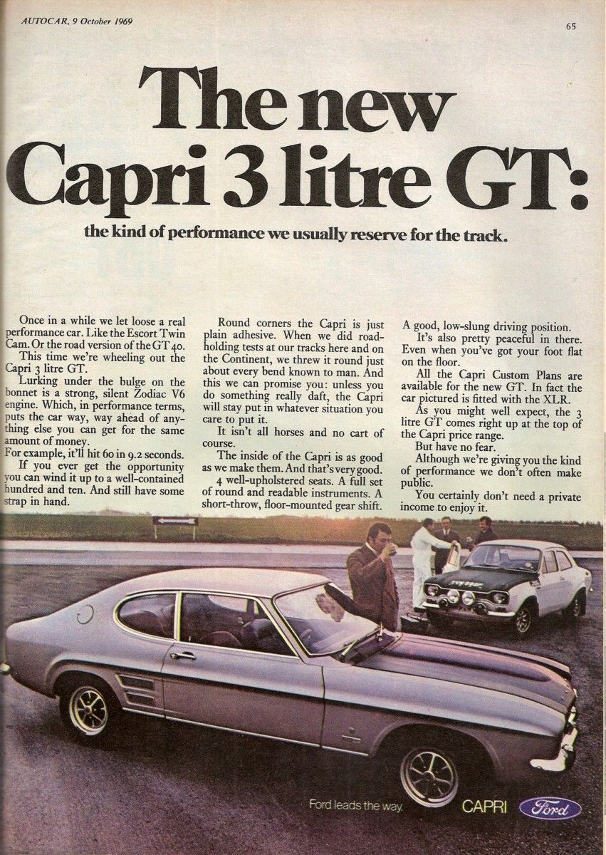 Advertised as “The Car You Always Promised Yourself,” the Ford Capri was Ford of Europe’s answer to the Mustang, an affordable sporty coupe offered with a bewildering array of trim [&hellip;]