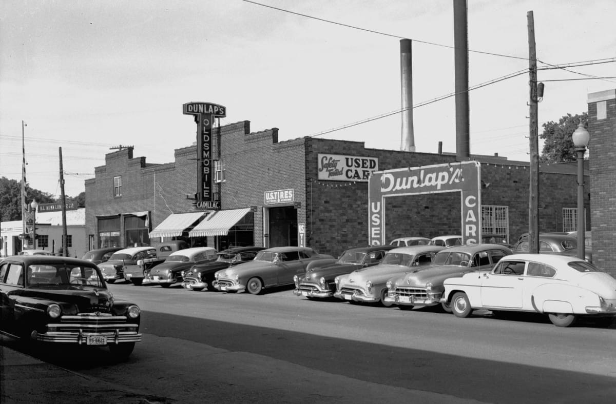 Dunlap’s Oldsmobile, Ames, IA.
