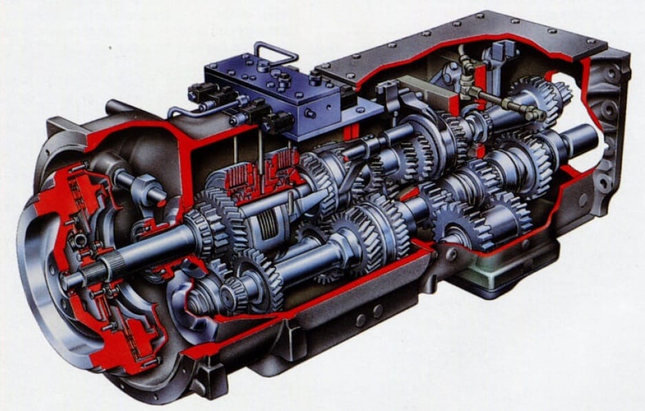 Fieldside Classic: 1992 Renault 155.54 Nectra - Agro-Luxobarge In Optima Forma 8 Renault Tractoshift transmission