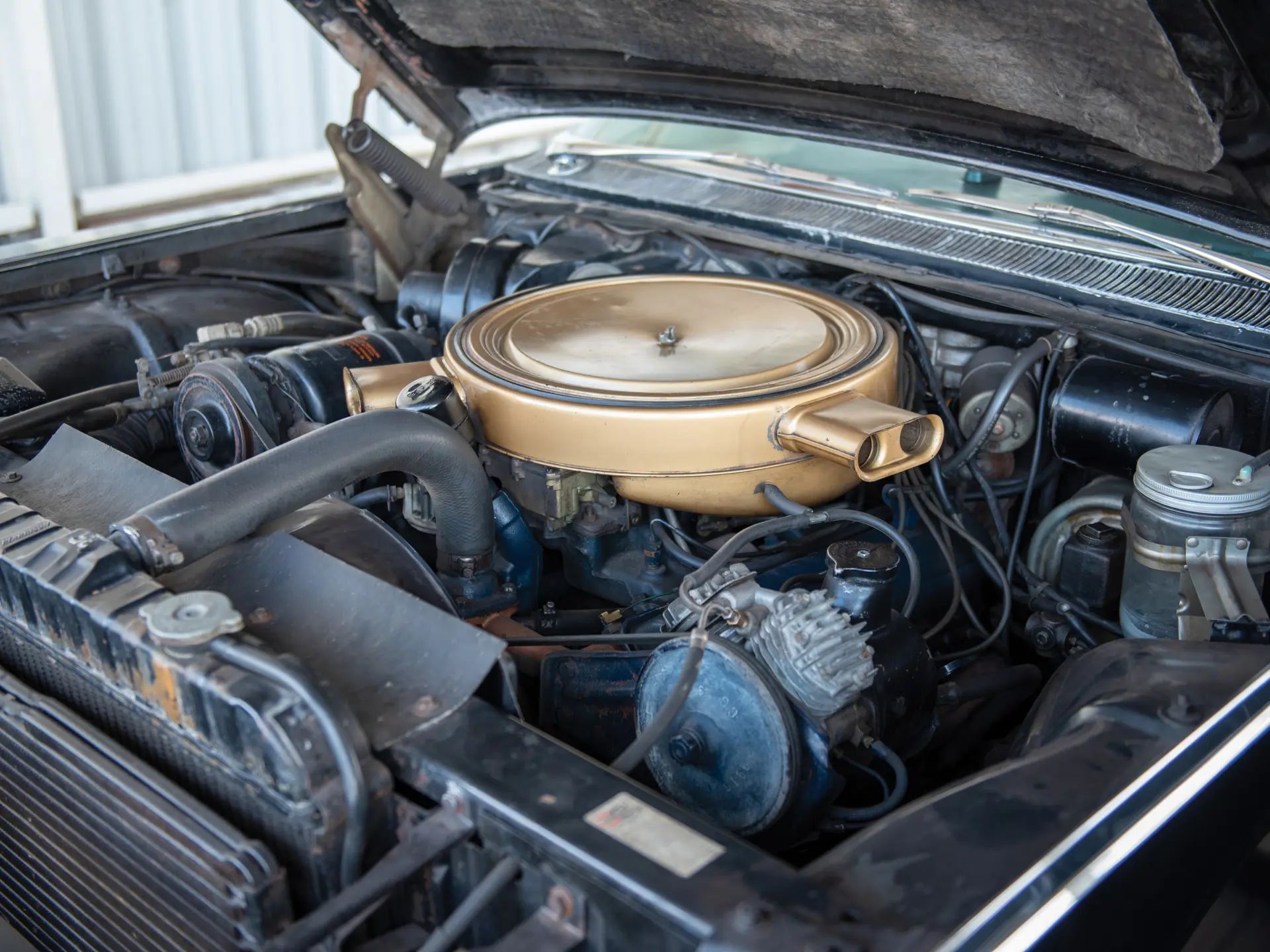 1960 Cadillac Eldorado Seville: An Artifact Of The Tomorrow That Never Was 20 Tri-Power Q engine under the hood of a 1960 Cadillac Eldorado