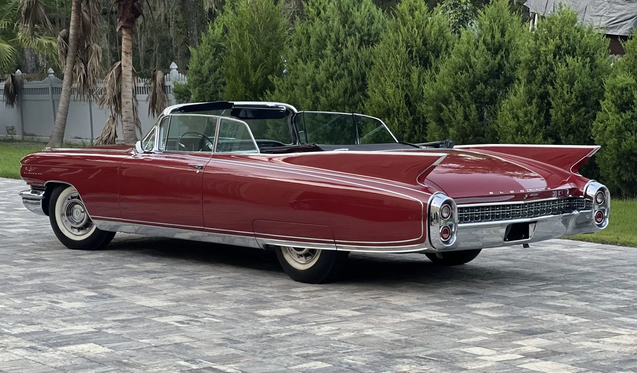 1960 Cadillac Eldorado Seville: An Artifact Of The Tomorrow That Never Was 12 Left rear 3q view of a 1959 Cadillac convertible with the top down