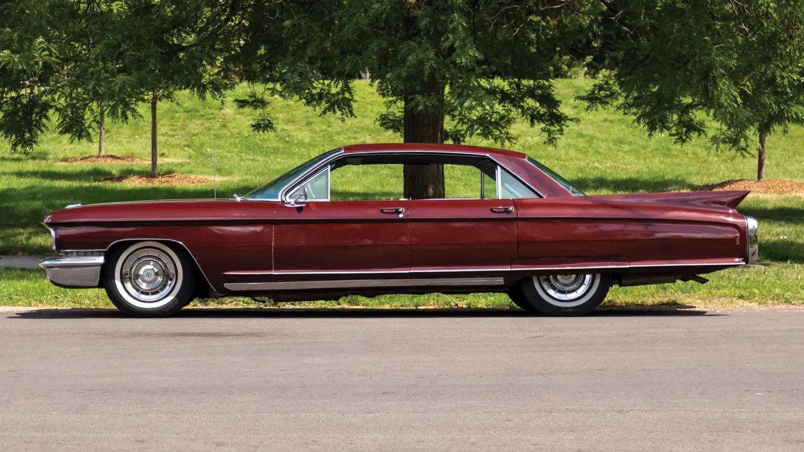 1960 Cadillac Eldorado Seville: An Artifact Of The Tomorrow That Never Was 11 Left side view of a Plum 1960 Cadillac Eldorado Brougham
