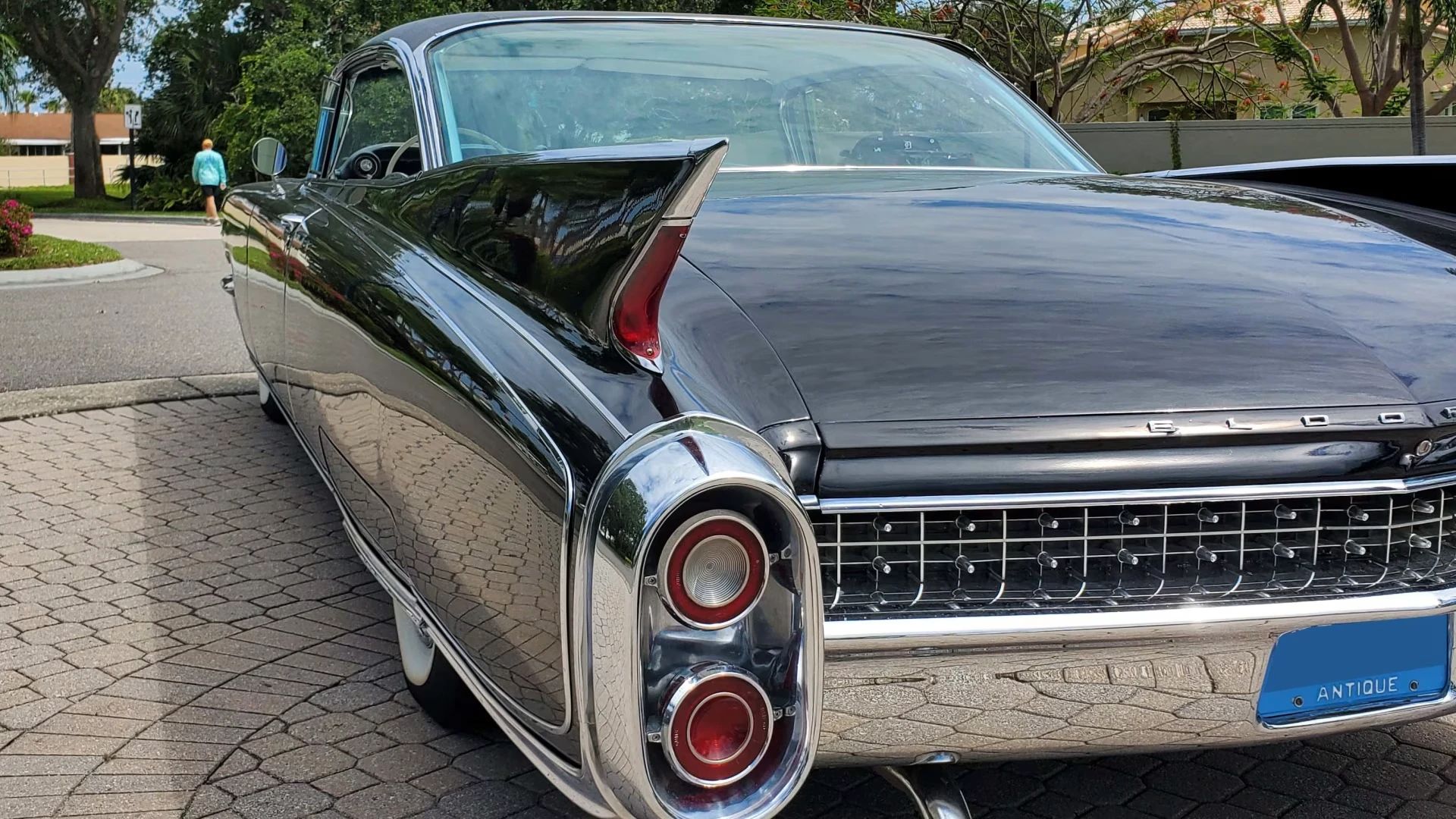 1960 Cadillac Eldorado Seville: An Artifact Of The Tomorrow That Never Was 23 Left tail fin and tail light of a 1960 Cadillac