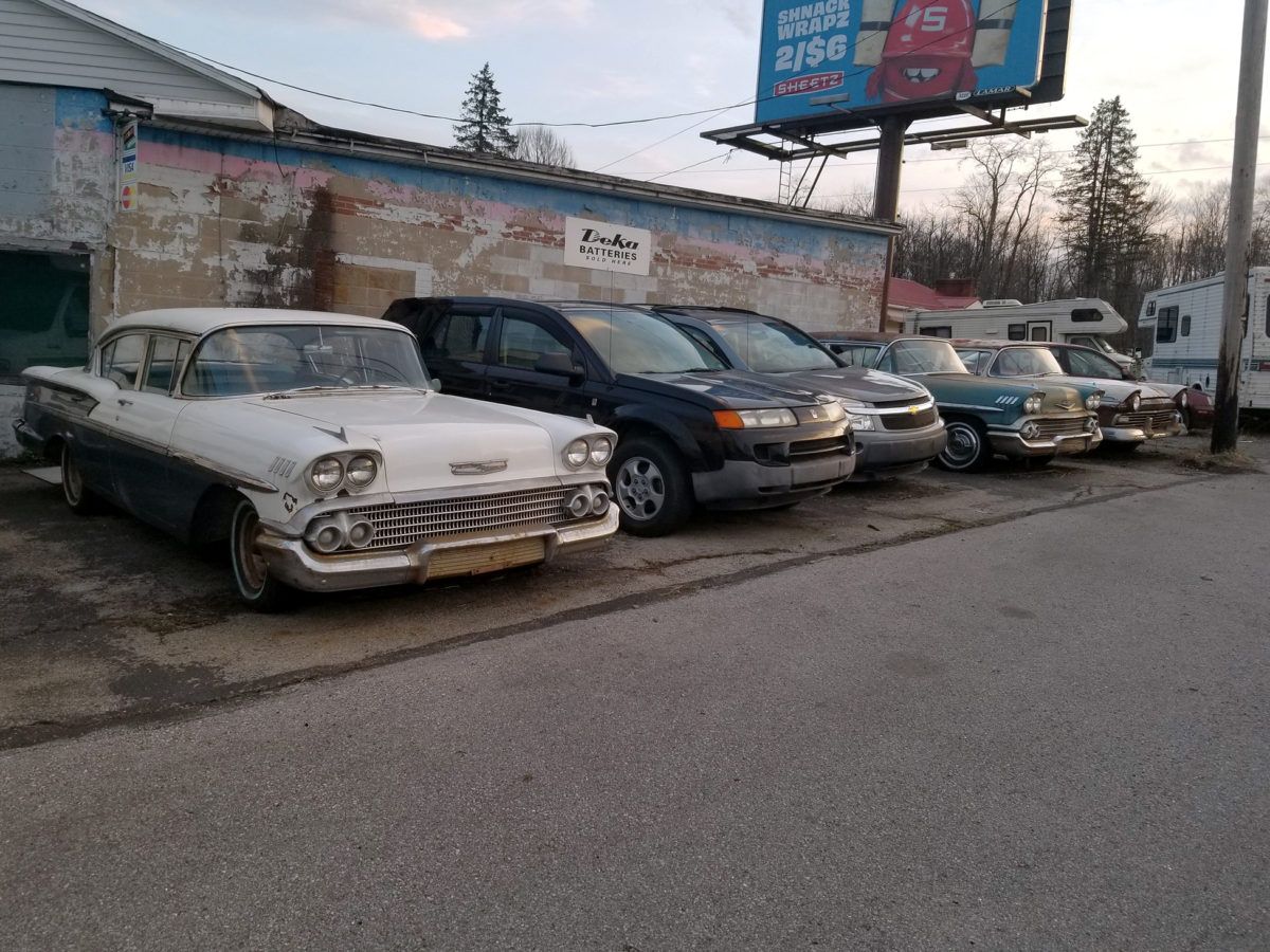 Photos from the CC Cohort by Hyperpack (Slant Six), captured at Len’s Auto Sales Service, Blairsville, PA.  To us who enjoy cars, unexpected sightings such as this American mix of [&hellip;]