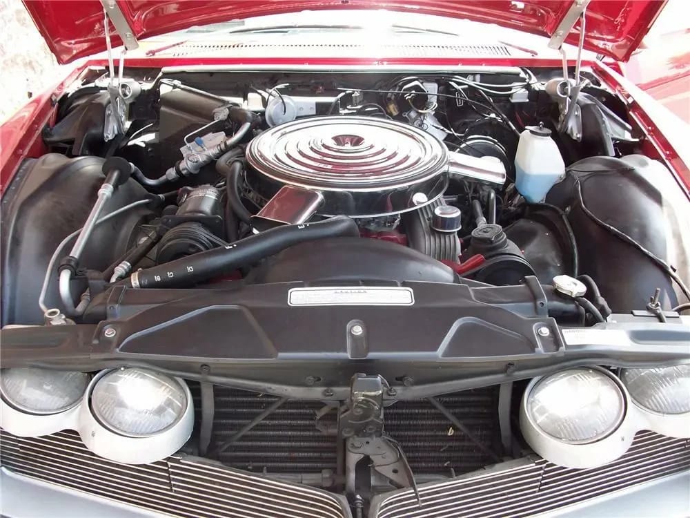1966 Buick Riviera Versus 1966 Oldsmobile Toronado – Closely Related, Yet So Different (Part 1) 27 Buick Super Wildcat under the hood of a Riviera Red 1966 Buick Riviera GS